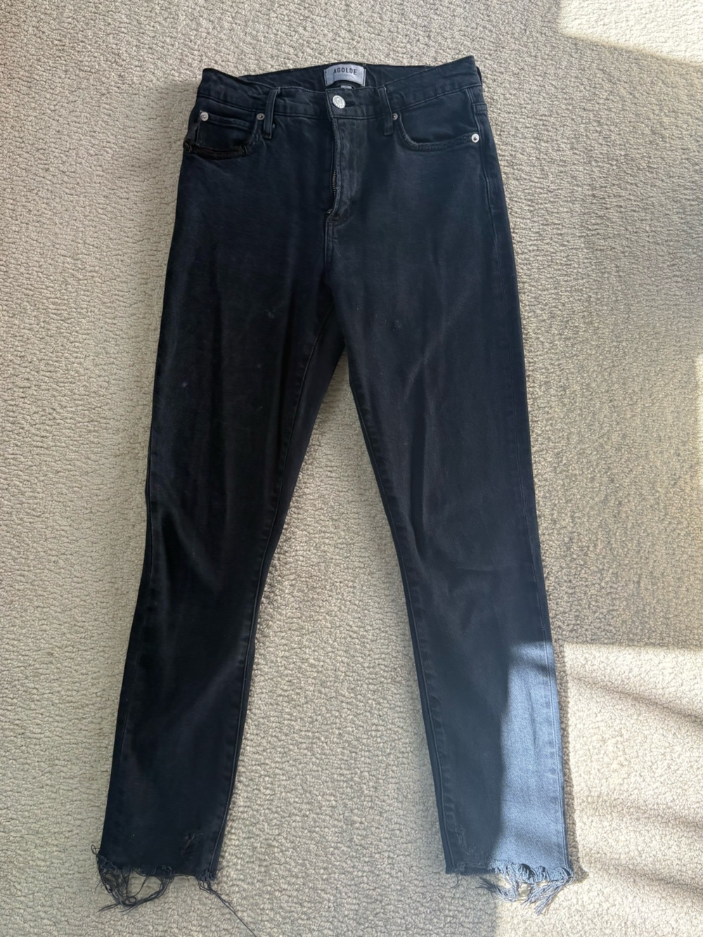 Agolde Skinny Jeans in Black